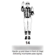 Illustration for article titled Do you know your football referee penalty signals?